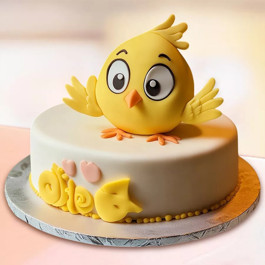 A delightful 5-lb Tweety Cake designed for kids, perfect for celebrations.