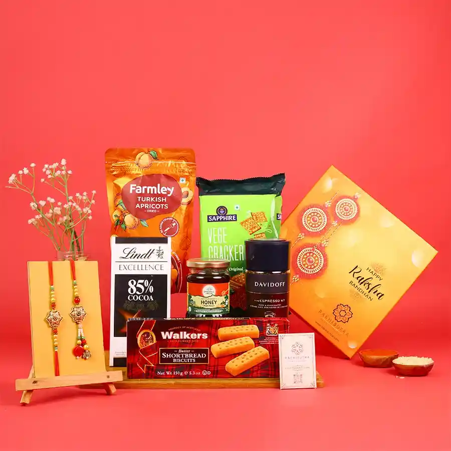 Rakhi Feast Gift Box for Bhaiya and Bhabhi