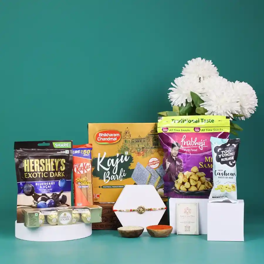 Traditional Rakhi & Gourmet Indulgence