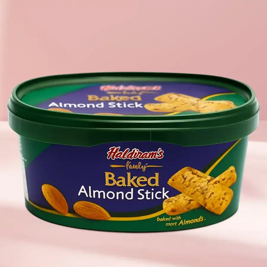 Luscious Pack of Baked Almond Sticks by Haldiram