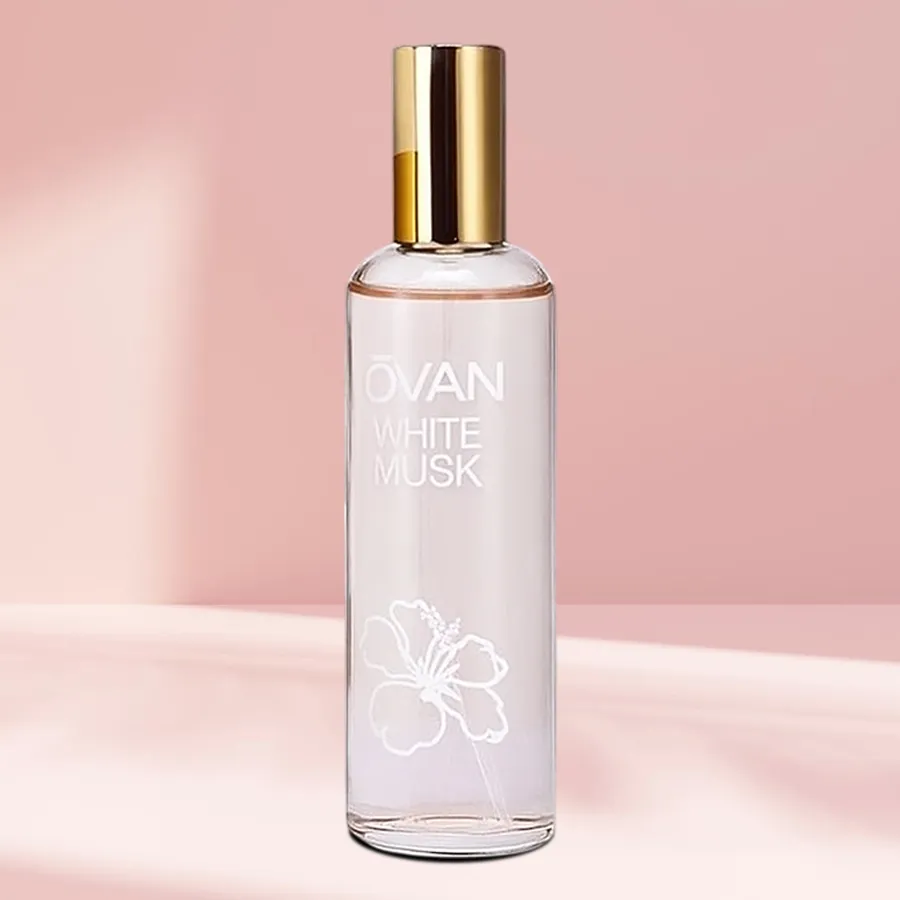 Jovan White Musk Cologne bottle for women with floral and elegant design
