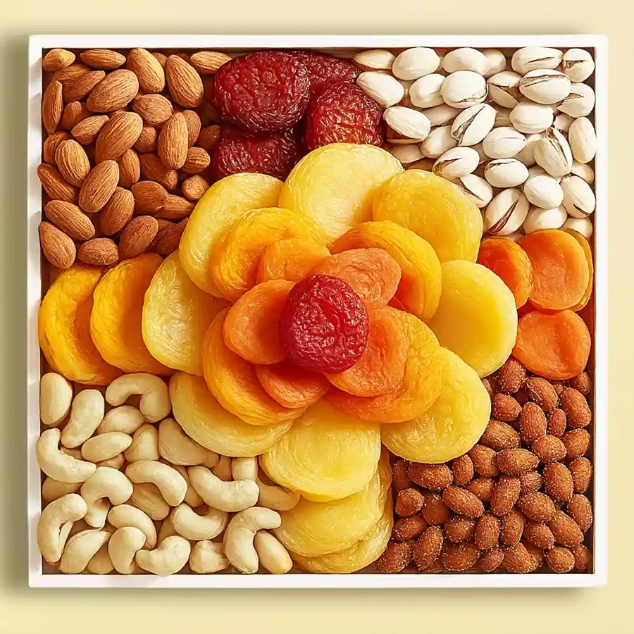 Ravishing Dry Fruits Assortment in Tray for Moms Day
