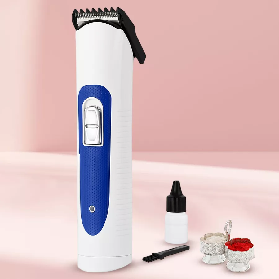 Fancy Gents Electric Shaver from Nova with free Roli Tilak and Chawal
