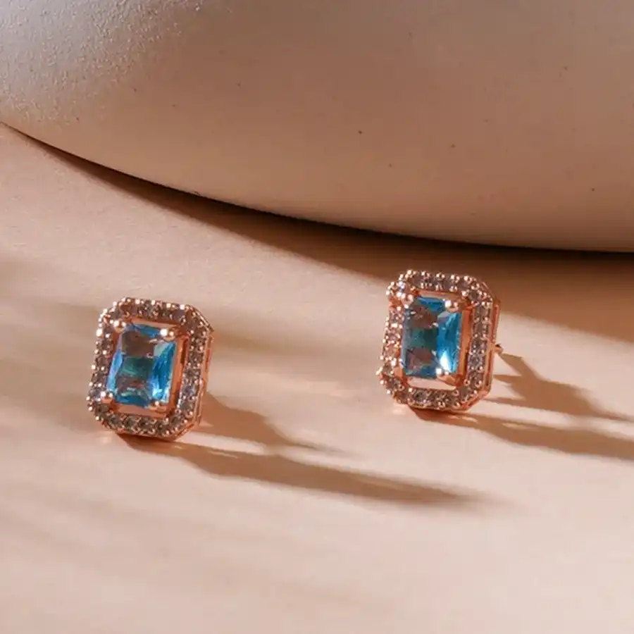 Azure Elegance Studs