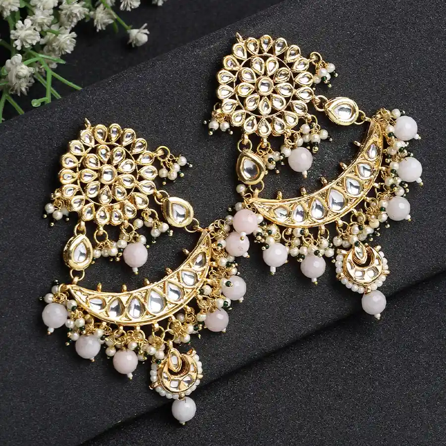 Majestic Kundan Earring