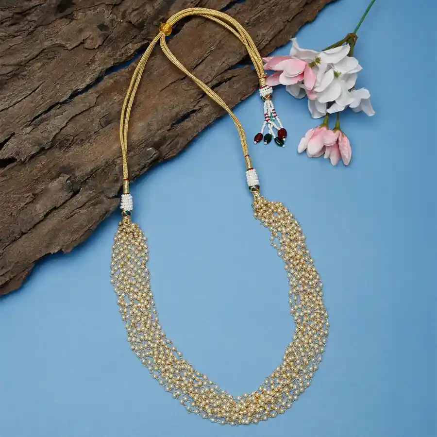 Classy Pearl Lahori Necklace