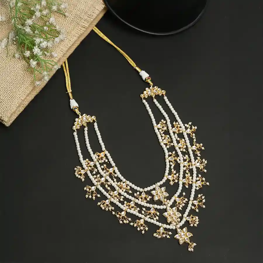 Wonderful White Pearl Necklace