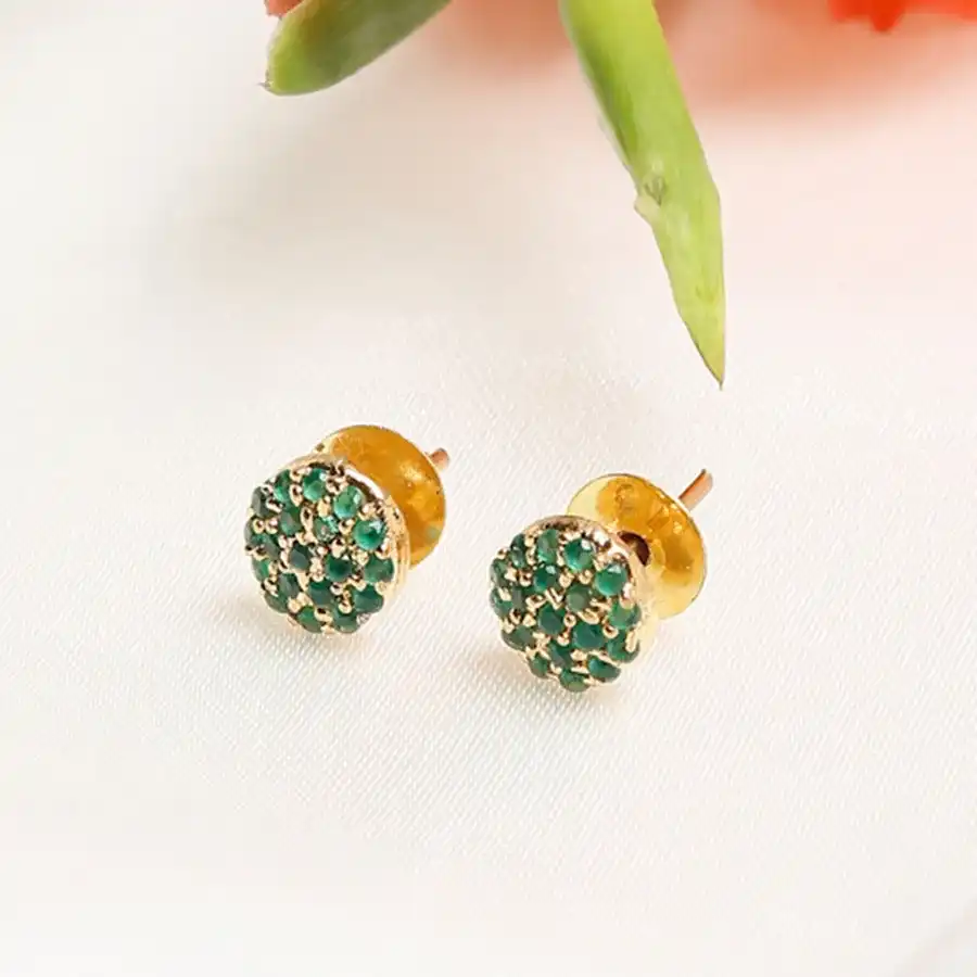 Sophisticated Green Studs