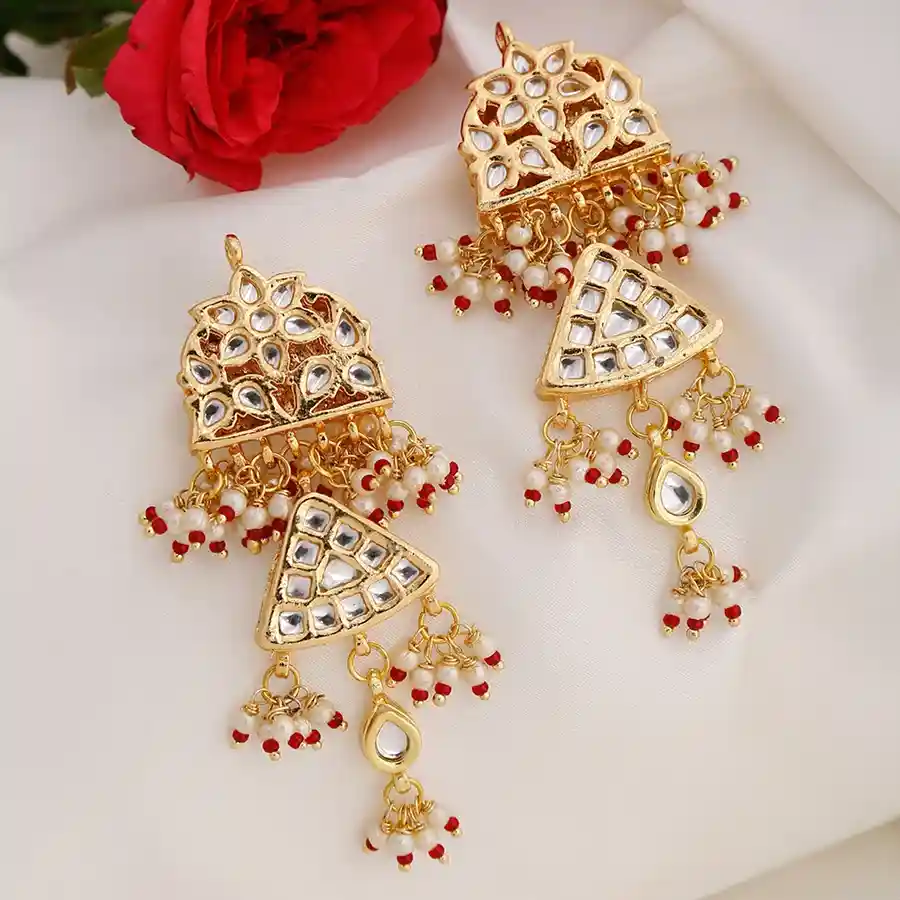 Marvellous Kundan Earrings