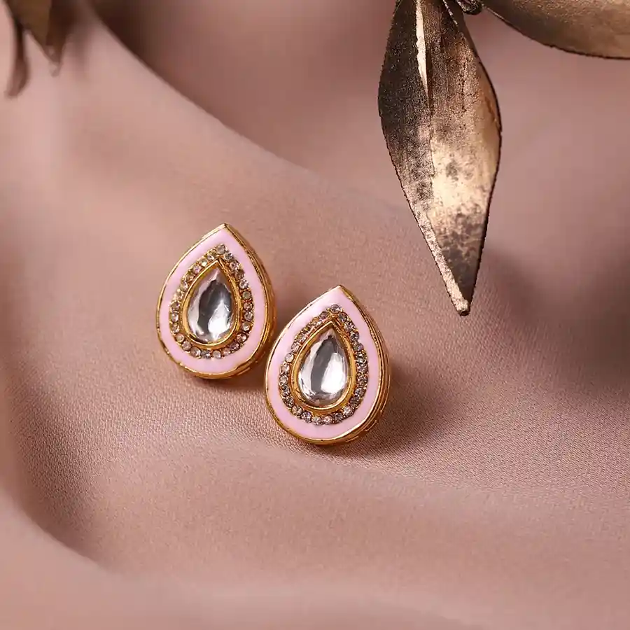 Timeless Kundan Drops