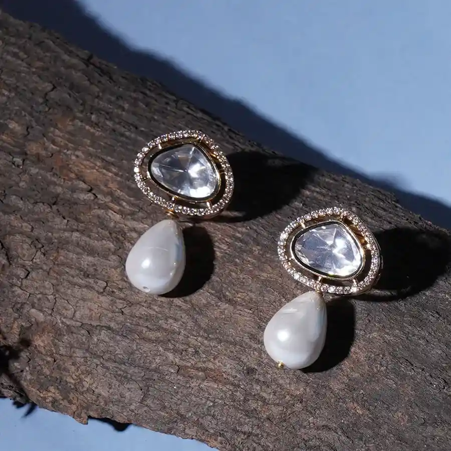 Timeless Pearl Drop Studs