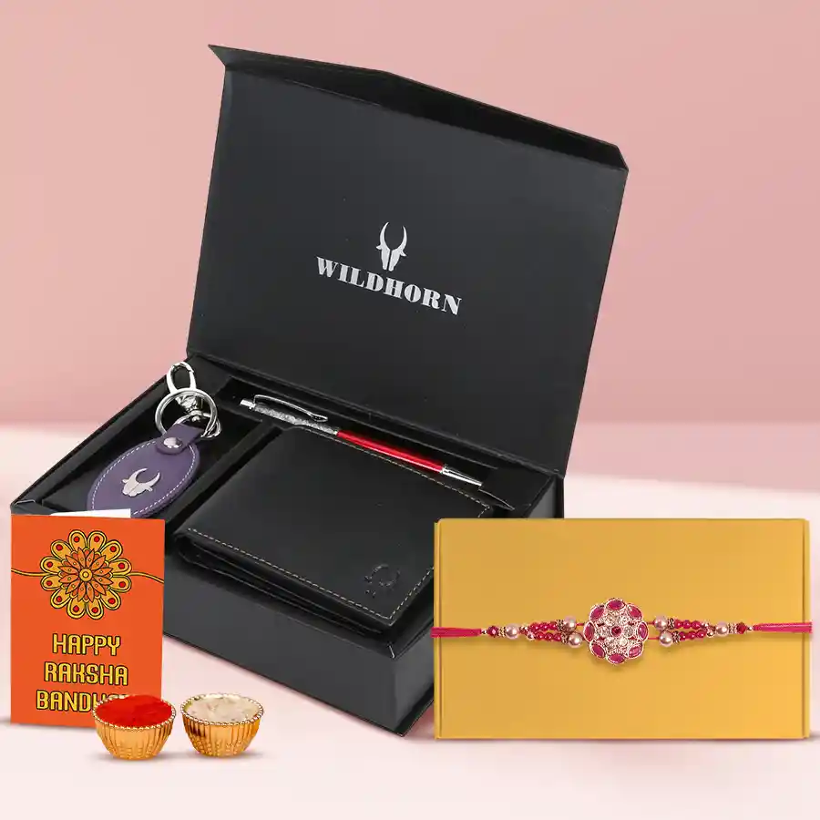 Traditional Rakhi Celebration Gift Set