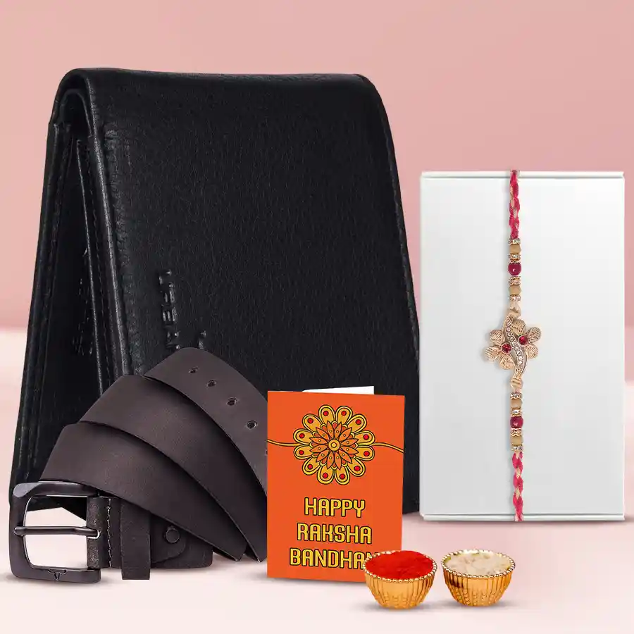 Modern Mens Essentials N Rakhi Gift Set