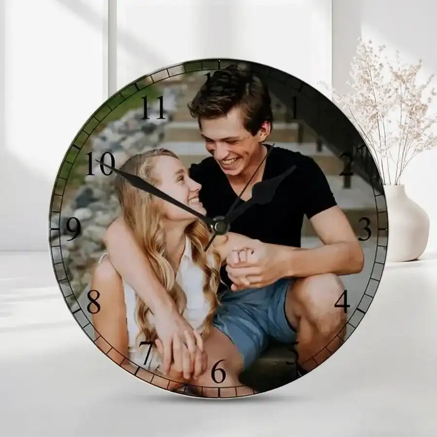 Impressive Personalised Table Clock