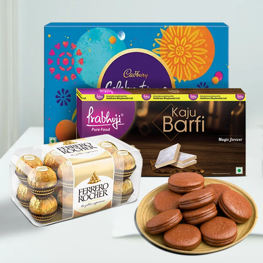 Exceptional Assorted Chocolates Gift Basket