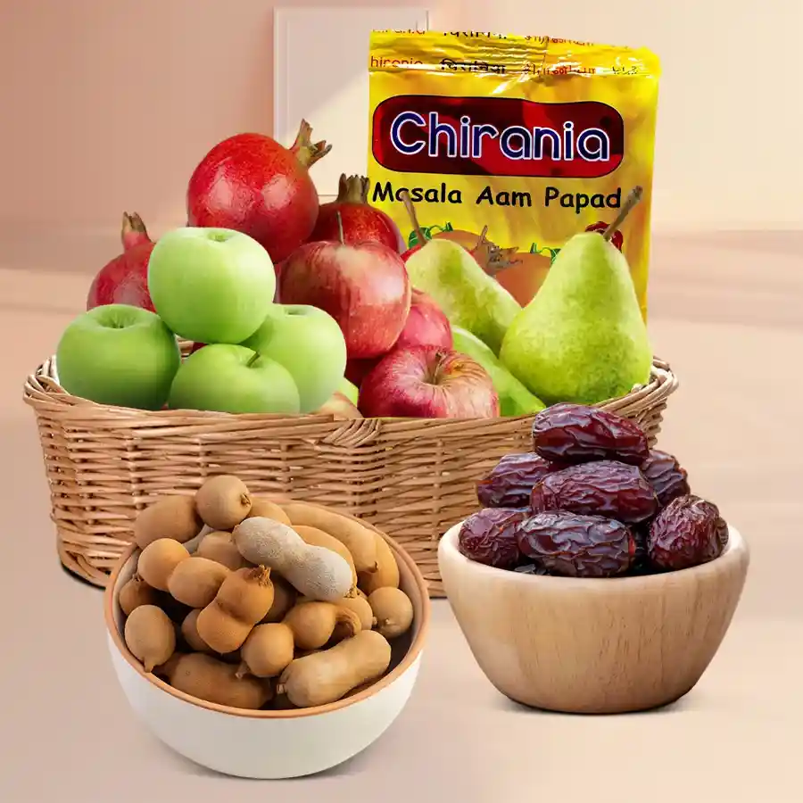 Yummy Fruit N Gourmet Hamper