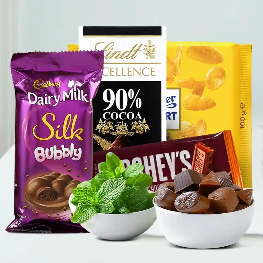 Delicious Chocolate Gift Basket