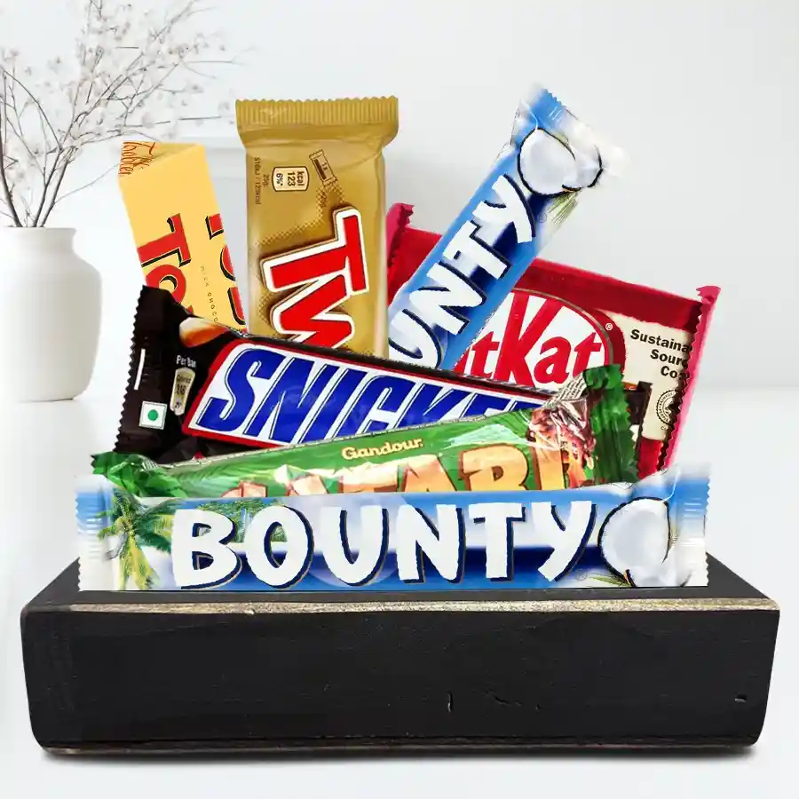 Luscious Choco Essentials Gift Basket