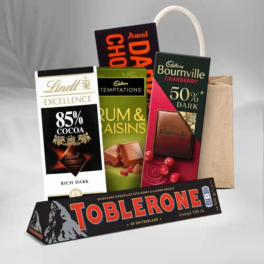 Delicious Dark Chocolates Gift Hamper