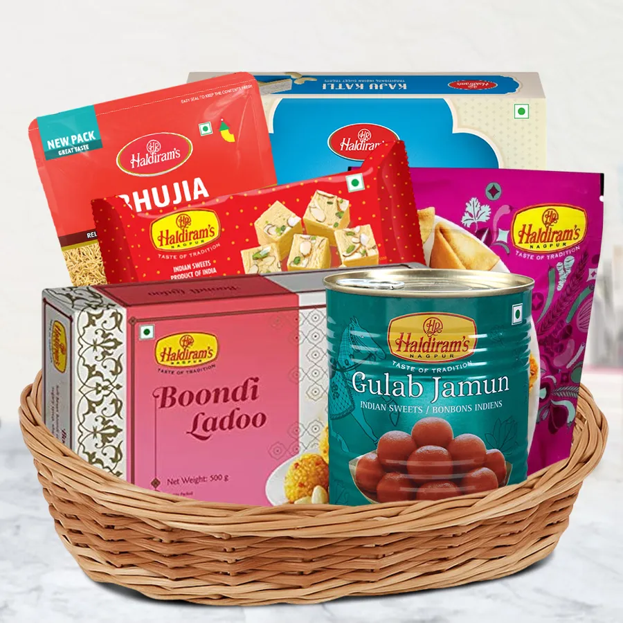 Haldirams Assortment Gift Basket