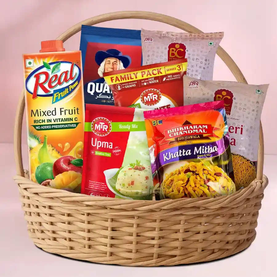 Tempting Morning Food Hamper