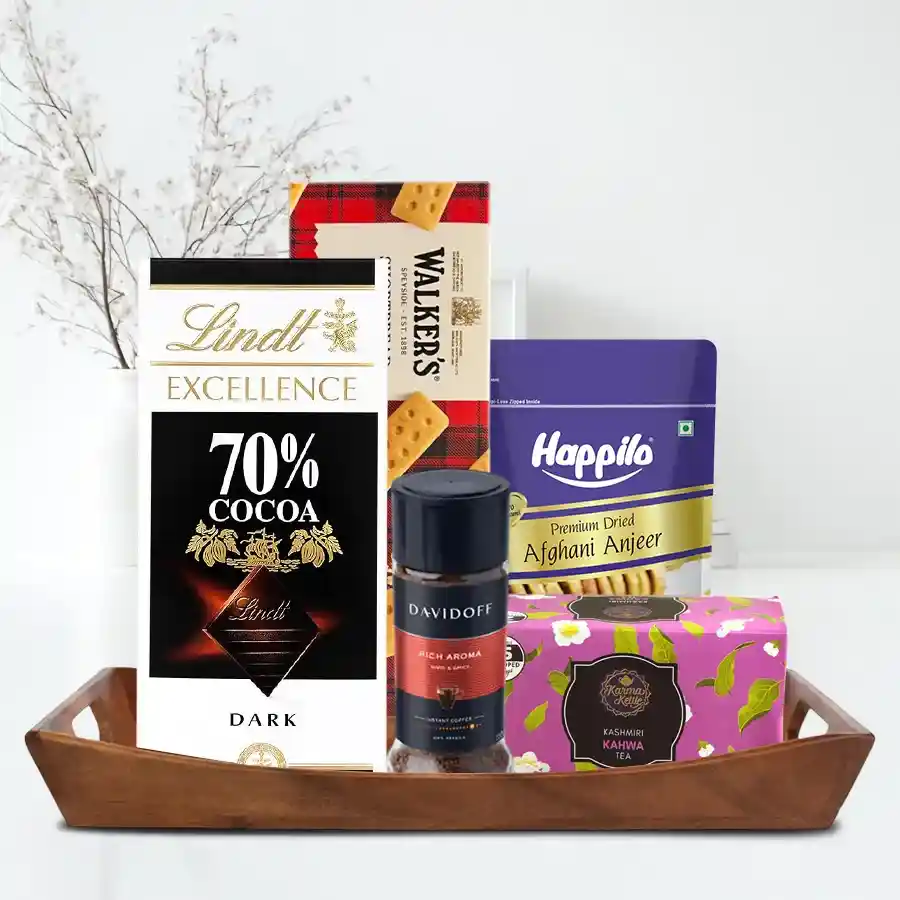 Angelic Overloaded Gift Tray of Gourmet N Chocolates