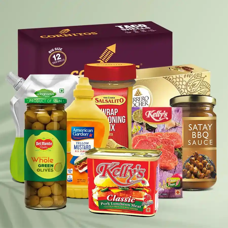 Premium Pork N Tacos Frozen Delicacy Basket