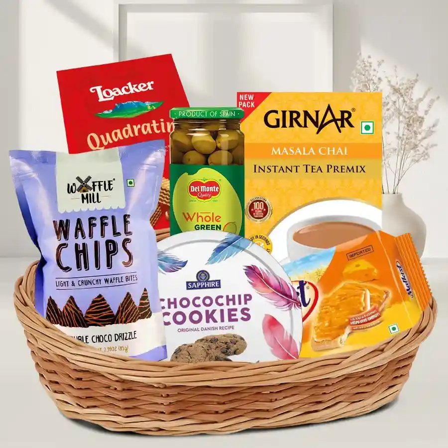 Ultimate Tea with Assorted Treats Gift Basket