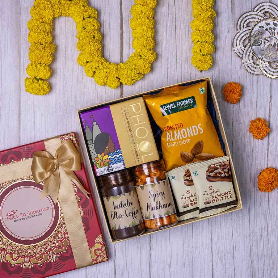 Aromatic Bliss n Treats Hamper