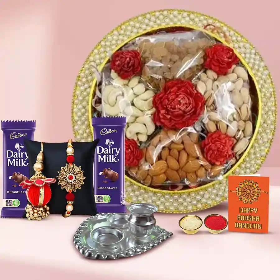 Couple Rakhi n Dry Fruits Bash