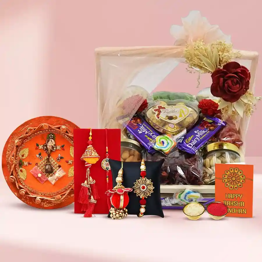 Enchanting Dry Fruits with Bhai-bhabhi Rakhee