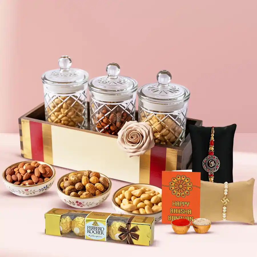 Relish The Taste of Flavored Cashews on Rakhi