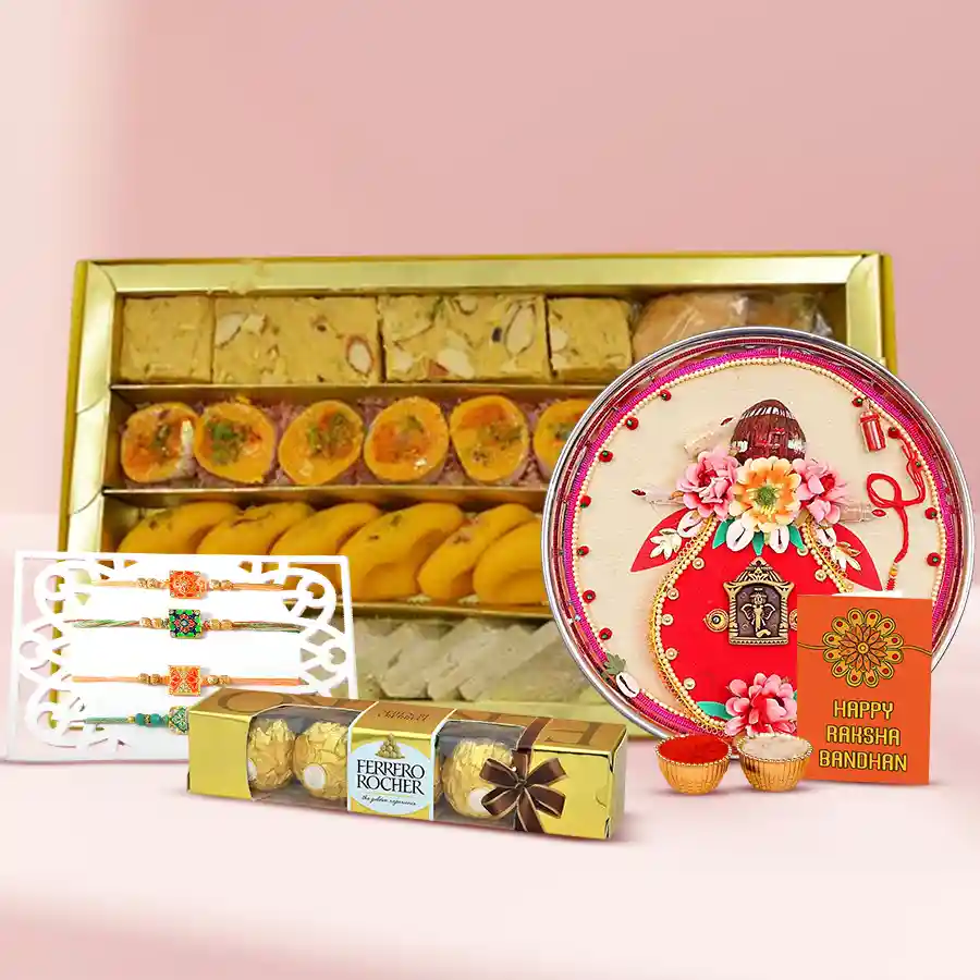 Fancy Rakhi n Sweet Escapade