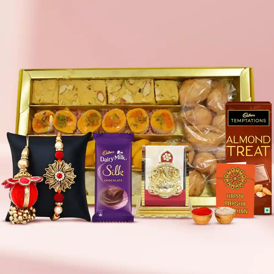 Bhaiya Bhabi Rakhi N Sweet temptations