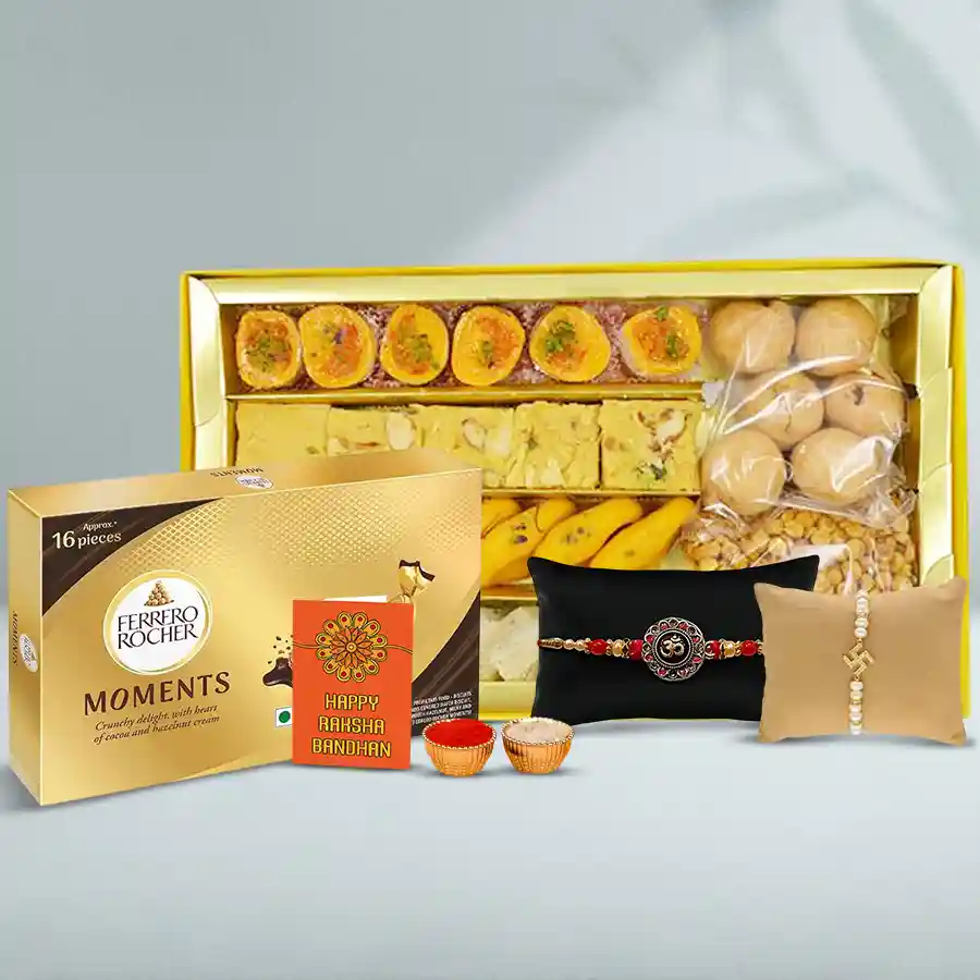 Holy Duo - Auspicious Rakhi n Sweets