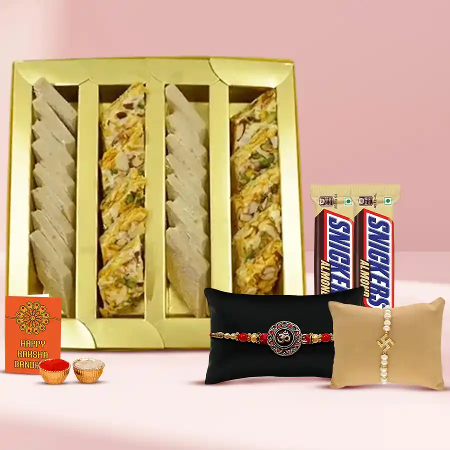Charming Auspicious Rakhi n Sweets