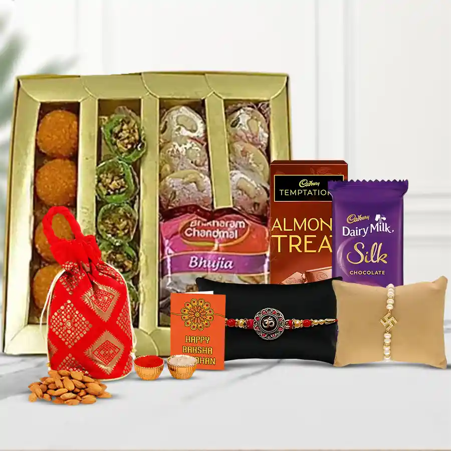 Bhaiya Bhabhi Rakhi N Exquisite Sweets
