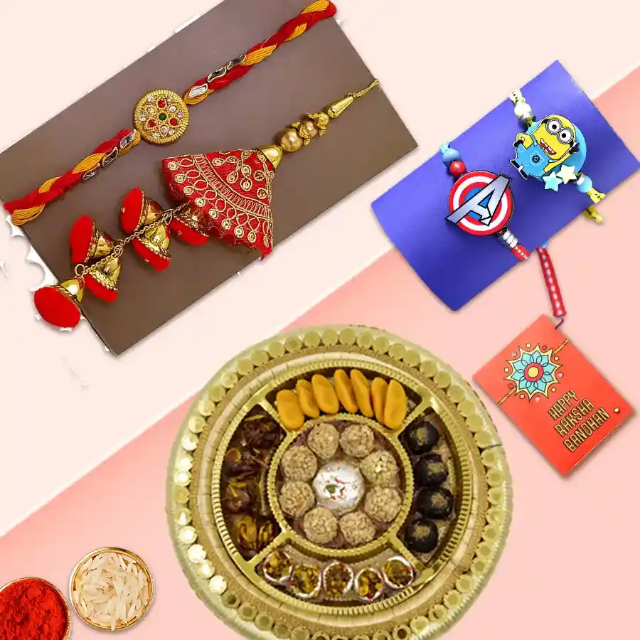 Awesome Sweets n Family Rakhi