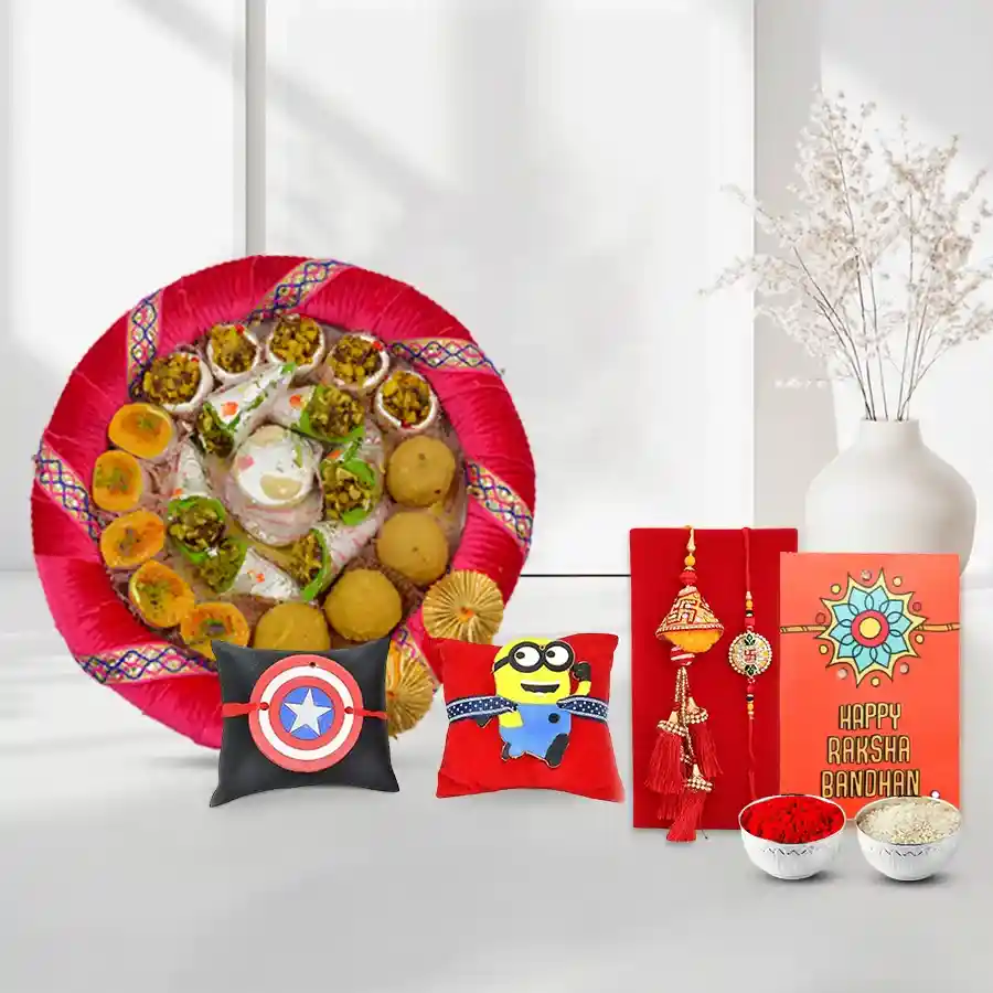 Sweets Tour for Family Rakhi