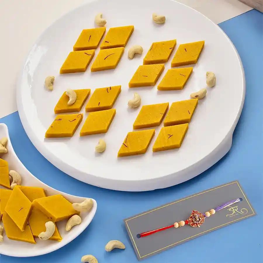 Divine Delights Set With Rakhi