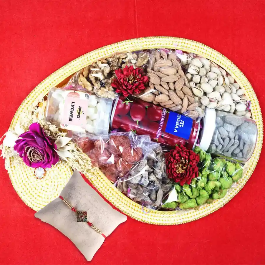 Rainbow Themed Designer Rakhi Delight