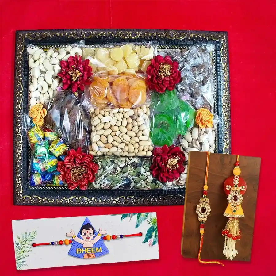 Classic Designer Rakhi Happiness