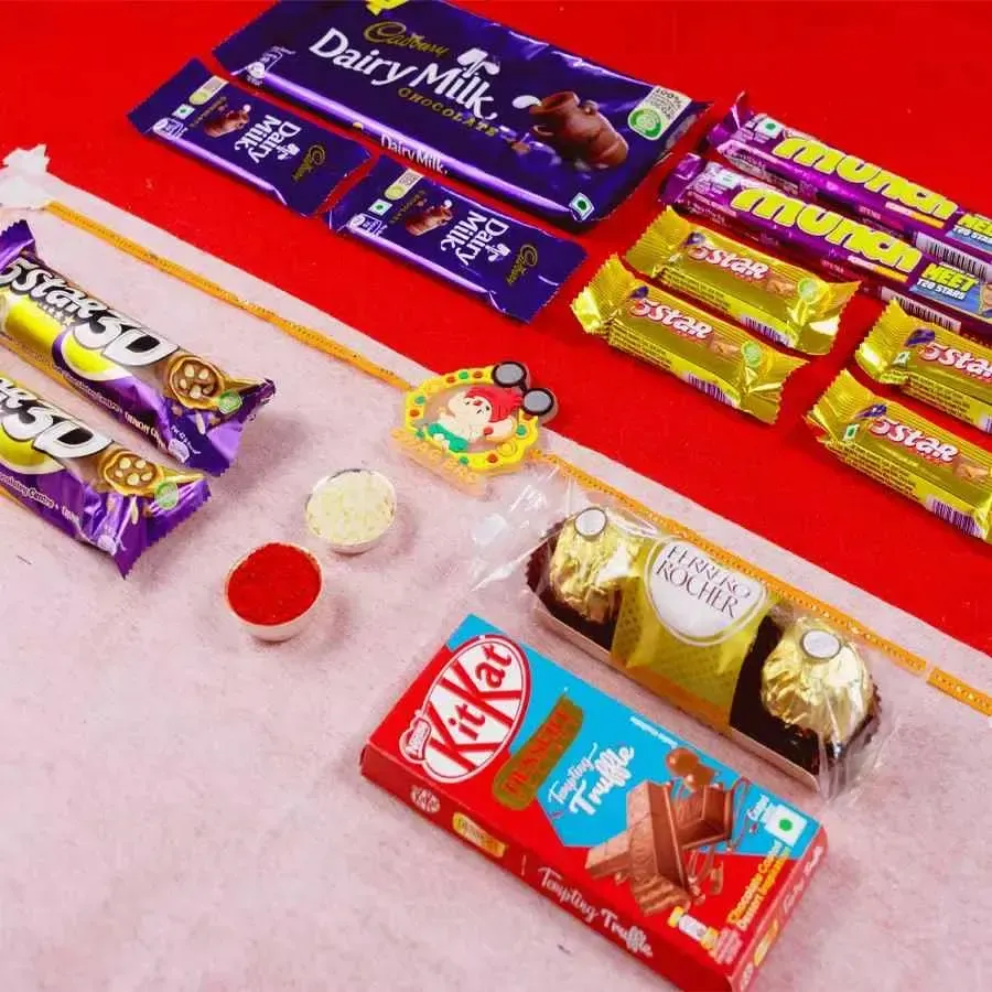 Designer Ganesh Rakhi for Brothers