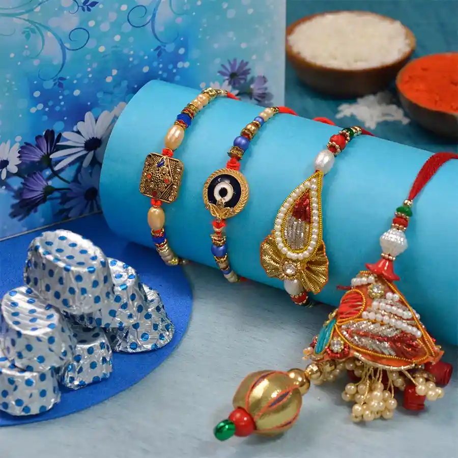 Zardosi Wonder Maker Rakhis