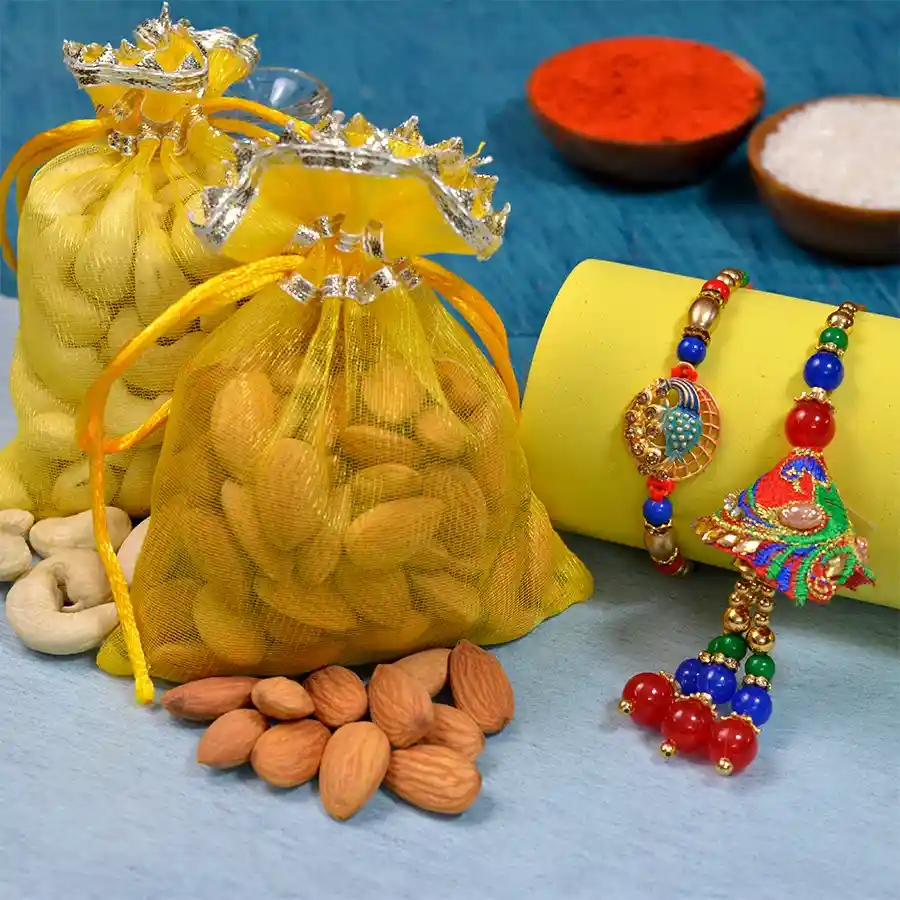 Zardosi Bhaiya Bhabhi Rakhi