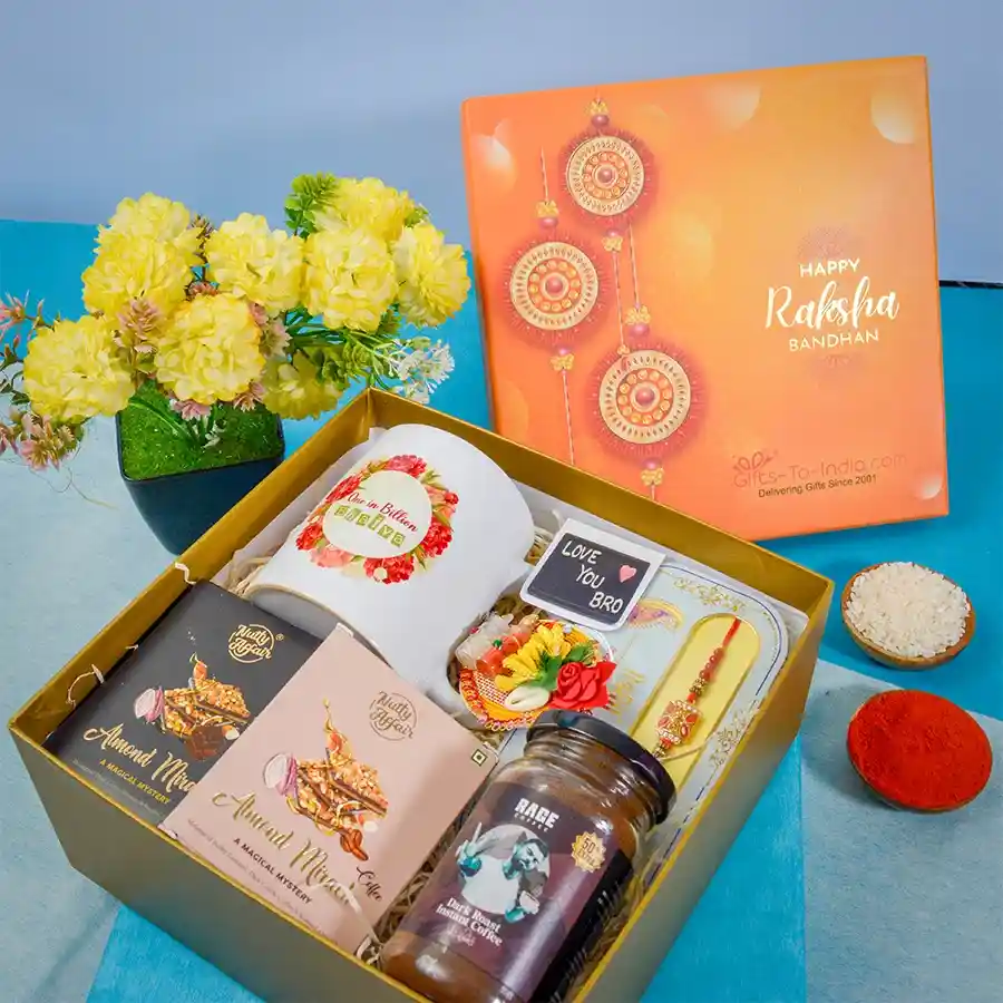 Perfect Rakhi Gifts n Treats Box