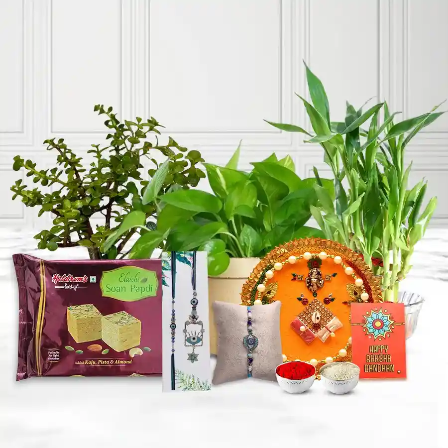 Rakhi Gift for Health Wealth n Luck