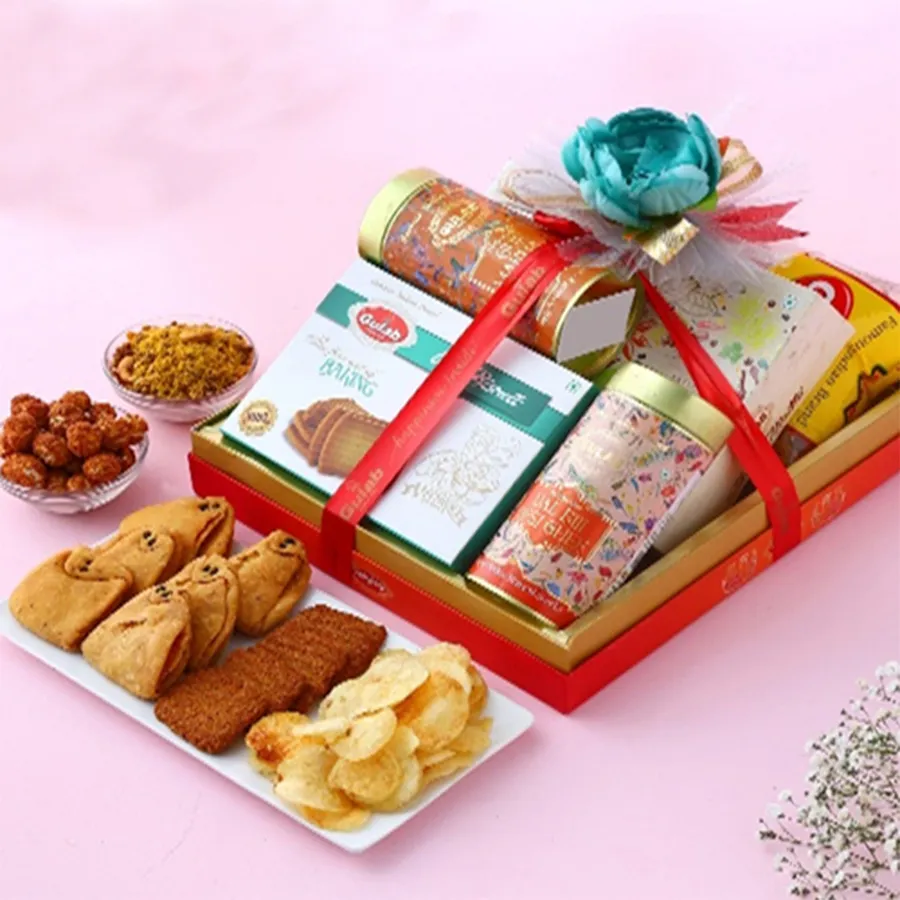Premium Hamper of Mithai with Cookies N Assortments