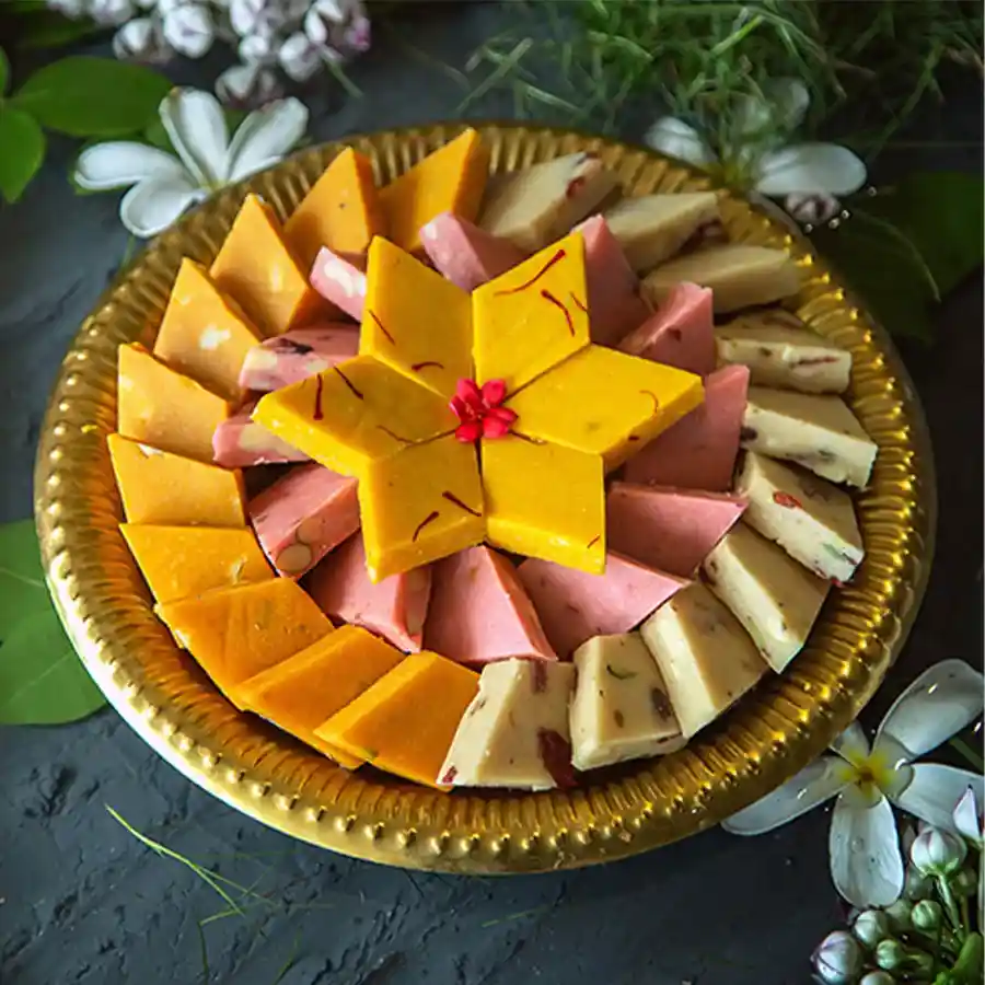 Flavored Katli Box by Kesar