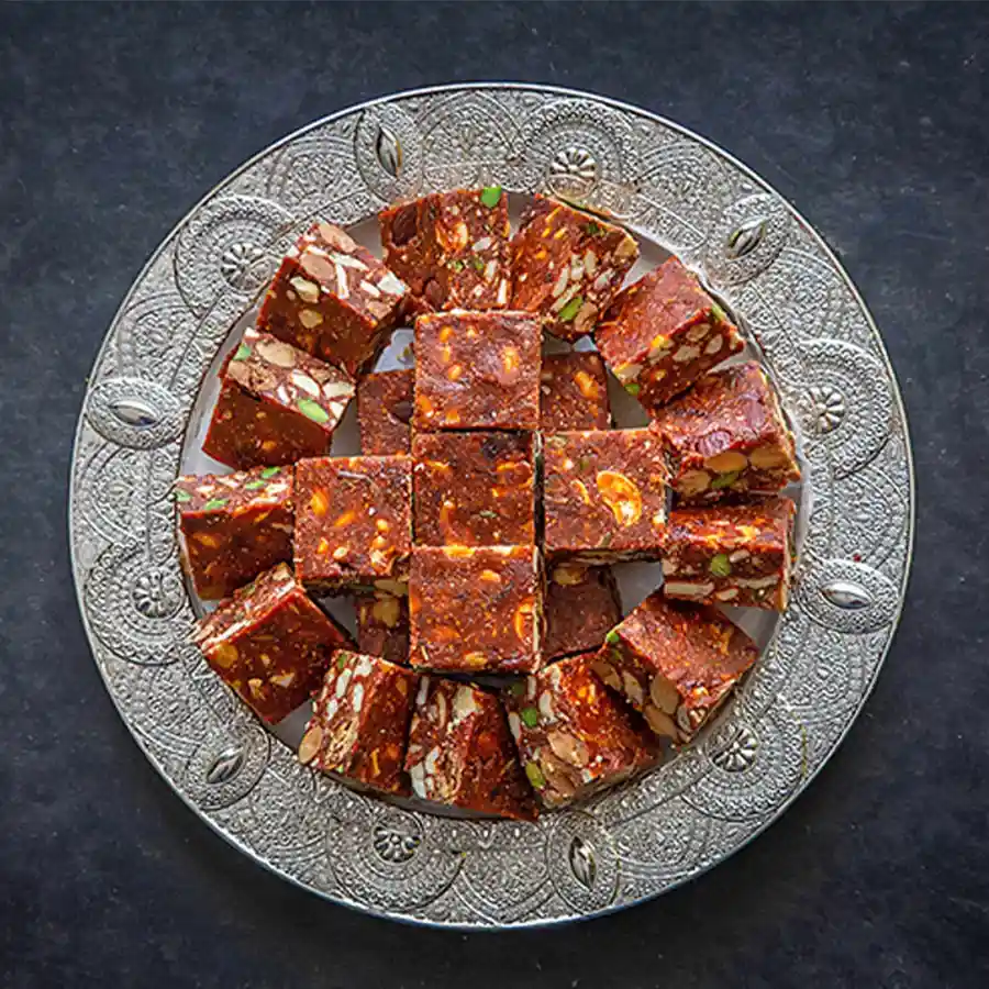 Delightful Sugar Free Dry Fruit Sweets Box by Kesar